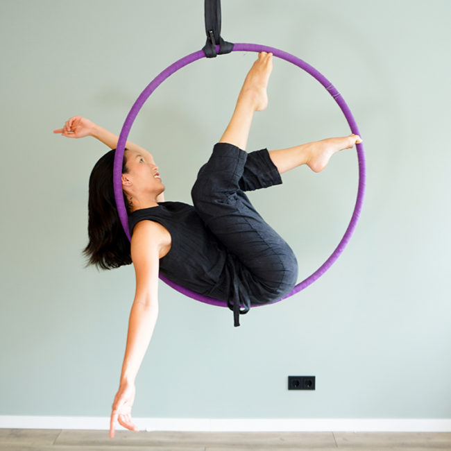 Aerial Hoop - aerial practice